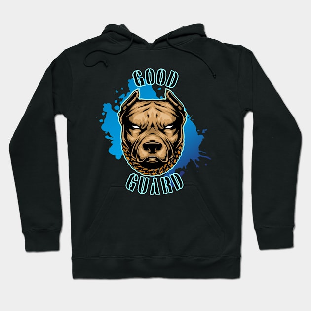 Dog good guard Hoodie by Rombenk art